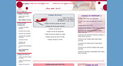 Desktop Screenshot of codigosde.com